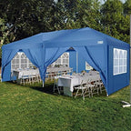 Canopy 10x20 Pop Up Canopy Tent Dark Red, alternate view 2