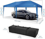 Canopy 10x20 Pop Up Canopy Tent Dark Red, alternate view 3