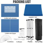 Canopy 10x20 Pop Up Canopy Tent, Green in Green, alternate view 7