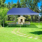 Canopy 10x20 Pop Up Canopy Tent with 6 Sidewalls, Waterproof Commercial Canopy Ez Outdoor Instant Gazebo Easy to, alternate