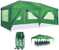 Canopy 10x20 Waterproof Pop up Canopy Tent in 10x20 Green
