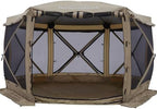 Canopy Pop up Canopy Gazebo Tent for Camping 12x12 FT Screen Tent Outdoor Shade Screen House with Ground Tarp
