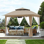 Canopy Replacement Top Compatible with SUNJOY 11x11 Pop Up Gazebo, alternate view 2