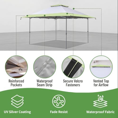 Canopy Replacement Top Cover, Canopy Cover ONLY, Green in Green, alternate view 4