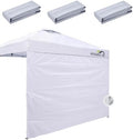Canopy Sidewalls 10 * 10 ft 300D Sunwalls with Silver Coating UV Protection and Waterproof Oxford Cloth Suits