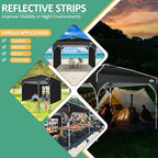 Canopy Tent 10x10, Easy Up 10x10 Pop Up Canopy for Party Camping, Party Tents with One Push Central Button Air, alternate