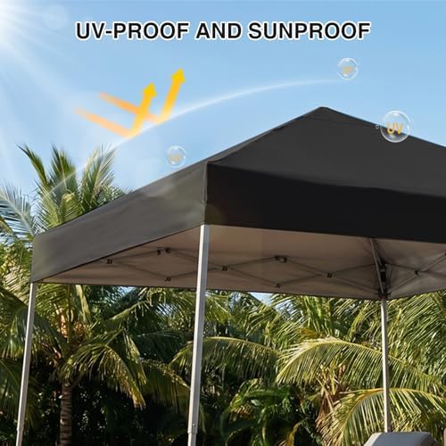 Canopy Tent, 10X10 FT Pop Up Canopy Outdoor Instant Tent Slant Legs with Carrying Bag, Portable Gazebo Shelter, alternate