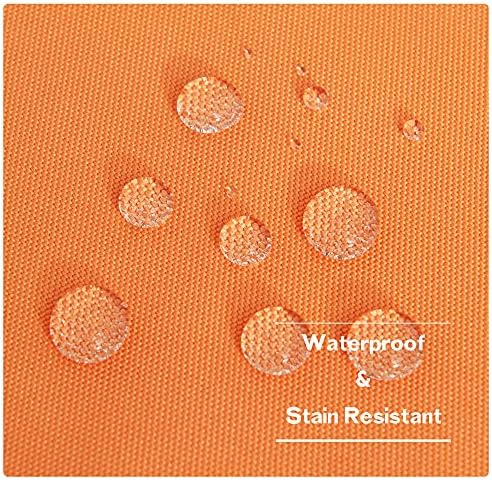 Canvas Outdoor Curtains Decor 95" Long for Patio Waterproof, Rustproof Grommet Outside/Indoor Window Drapes for, alternate