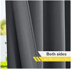 Canvas Outdoor Curtains Extra Wide for Patio Waterproof, Rustproof Grommet Outside Vertical Drapes for Gazebo &, alternate