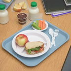 Carlisle Cafe Tray, Fast Food Restaurant Tray, 10 x 14, 1 Ct, Slate Blue, alternate view 2