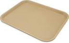 Carlisle Cafe Tray, Fast Food Restaurant Tray, 14 x 18, 1 Ct, Beige in Beige