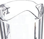 Carlisle Versapour Pitcher with Window, 60 oz Clear SAN Plastic in Clear, alternate view 2
