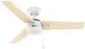 Cassius, Outdoor or Indoor, Ceiling Fan, 44 inch, Fresh White in Fresh White