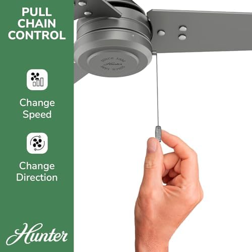 Cassius, Outdoor or Indoor, Ceiling Fan, 44 inch, Matte Silver in Matte Silver, alternate view 4