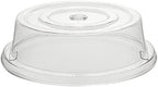 Cater Tek 10.2 Inch Polycarbonate Plate Cover, 1 Shatterproof Dish Cover - Dishwashable, Endures Up To 210F