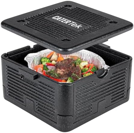 Cater Tek 14 qt Collapsible Insulated Food Pan Carrier, 1 Ct
