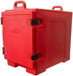 Cateraide Front Loading Insulated Food Pan Carrier, for Storage and Transport of Food, 5 Pan Capacity, 25.25" x