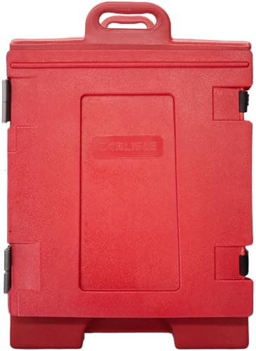 Cateraide Front Loading Insulated Food Pan Carrier, for Storage and Transport of Food, 5 Pan Capacity, 25.25" x, alternate