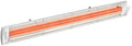 CD-6024 SS Stainless Steel Dual Element Electric Patio Heater, 61.25", 6000 Watt, 240 Volt, Stainless Steel