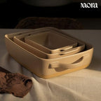 Ceramic Baking Dish with Handles For Casserole, Lasagna, Gratin, Broiling, Roasting, and Baking. Large 9x13 in, alternate