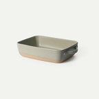 Ceramic Baking Dish with Handles For Casserole, Lasagna, Gratin, Broiling, Roasting, and Baking. Large 9x13 in