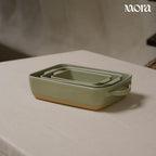 Ceramic Baking Dish with Handles For Casserole, Lasagna, Gratin, Broiling, Roasting, and Baking. Large 9x13 in, alternate