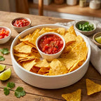 Ceramic Chips and Dip Sets, Serving Tray, Removable Bowl, Round in 10.2 Inch / 67 oz in Round, alternate view 2
