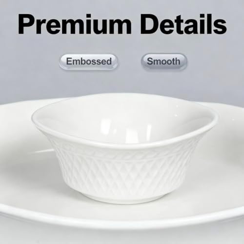 Ceramic Chips and Dip Sets, Serving Tray, Removable Bowl, Square in 10 Inch / 67 oz in Square, alternate view 7