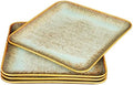 Ceramic Dinner Plates Dish Set, Set of 4, for Lunch snacks -Microwave Oven & Dishwasher Safe, Scratch Resistant