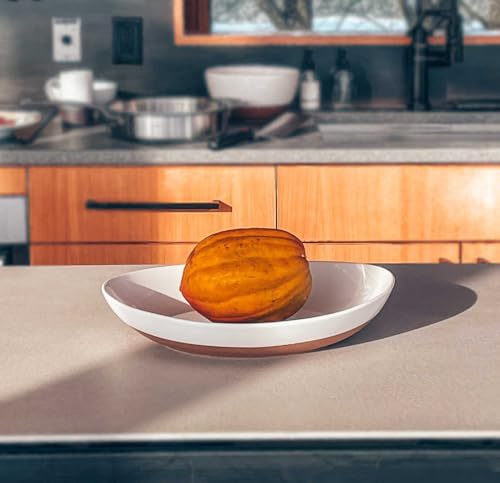 Ceramic Large Serving Bowls- Set of 2 Oval Platters for Entertaining. Modern Kitchen Dishes for Dinner, Fruit, alternate view