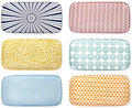 Ceramic Serving Platters, 12 Inch Serving Trays for Party Entertaining, Large Rectangular Serving Plates, Set of