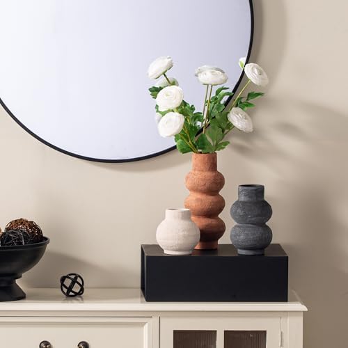 Ceramic Vase Set of 3 Home Decor Living Room Table Decorations, alternate view 5