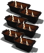 Chafer Wind Guard 6-Pack - Wind Blocker for 20 x 12 x 6.5In Disposable Chafing Dish Rack - Durable Fabric Dish