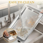 Chafing Dishes for Buffet 4 Pack 9QT Gold, alternate view 5