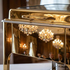Chafing Dishes for Buffet, Roll Top 9QT Stainless Steel Chafers and Buffet Warmers Sets with Glass Lid for, alternate view 6