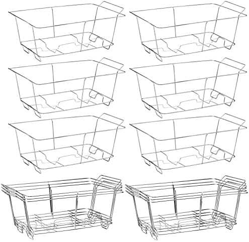 Chafing Wire Rack Buffet Stand - 12 Pack Full Size Racks For Dish Serving Trays Food Warmer catering supplies