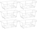 Chafing Wire Rack Buffet Stand - 6 Pack Full Size Racks Serving Food Warmer
