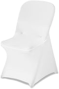 Chair Covers, Polyester Spandex Chair Cover, Stretch Slipcovers for Wedding Party Dining Banquet Flat-Front