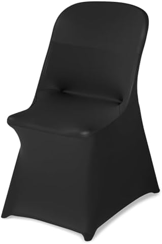 Chair Covers, Polyester Spandex Chair Cover, Stretch Slipcovers for Wedding Party Dining Banquet Flat-Front