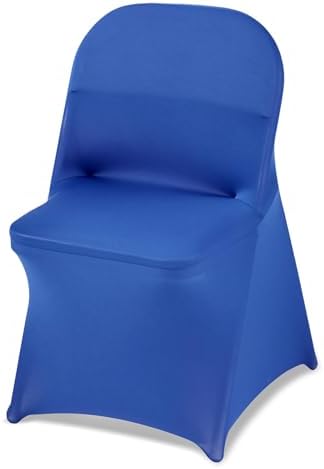 Chair Covers, Polyester Spandex Chair Cover, Stretch Slipcovers for Wedding Party Dining Banquet Flat-Front