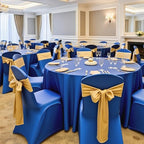 Chair Covers, Polyester Spandex Chair Cover, Stretch Slipcovers for Wedding Party Dining Banquet Flat-Front, alternate view 2