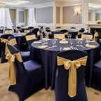 Chair Covers, Polyester Spandex Chair Cover, Stretch Slipcovers for Wedding Party Dining Banquet Flat-Front, alternate view 2