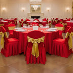 Chair Covers, Polyester Spandex Chair Cover, Stretch Slipcovers for Wedding Party Dining Banquet Flat-Front, alternate view 2