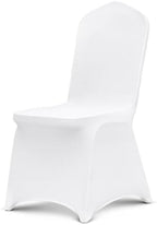 Chair Covers, Polyester Spandex Chair Cover, Stretchy Flat-Front Chairs Protective Slipcover, Universal Fitted