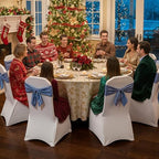 Chair Covers, Polyester Spandex Chair Cover, Stretchy Flat-Front Chairs Protective Slipcover, Universal Fitted, alternate