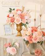 Champagne Artificial Flowers Combo Box Set for Wedding Bouquets Home Decor in Champagne, alternate view 3
