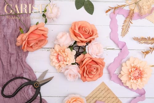 Champagne Artificial Flowers Combo Box Set for Wedding Bouquets Home Decor in Champagne, alternate view 5