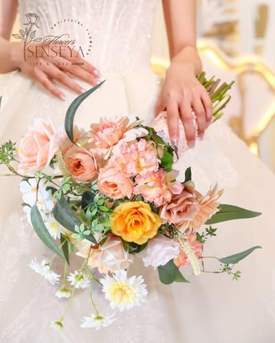 Champagne Artificial Flowers Combo for Wedding & Home Decor in Champagne, alternate view 6