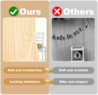 Champagne Backdrop Curtain - 10x10FT Back Drop Curtains for Parties Wrinkle-Free Soft Polyester Backdrop Wedding, alternate