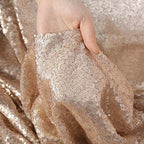 Champagne Sequin Backdrop, 10Ft x 10Ft Glitter Photography Background Curtains, Sequence Drapes for Party Baby, alternate